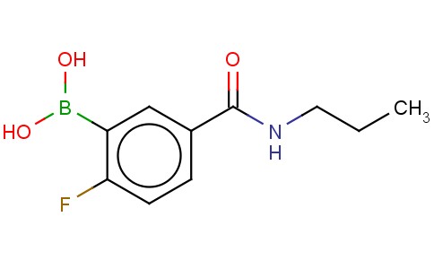 2-FLUORO-5-(PROPYLCARBAMOYL)BENZENEBORONIC ACID